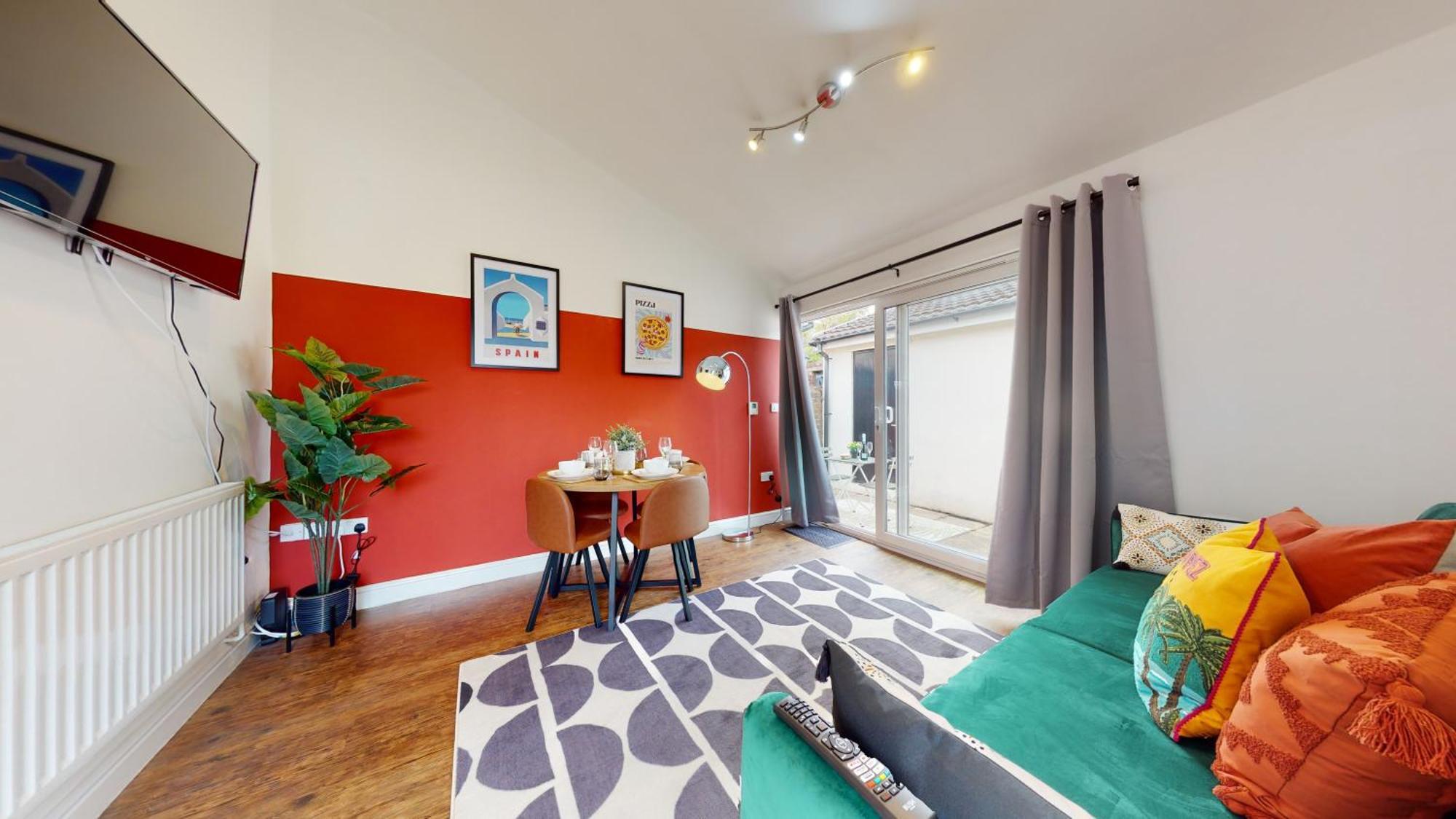 Cosy Cardiff Apartment And Patio Экстерьер фото
