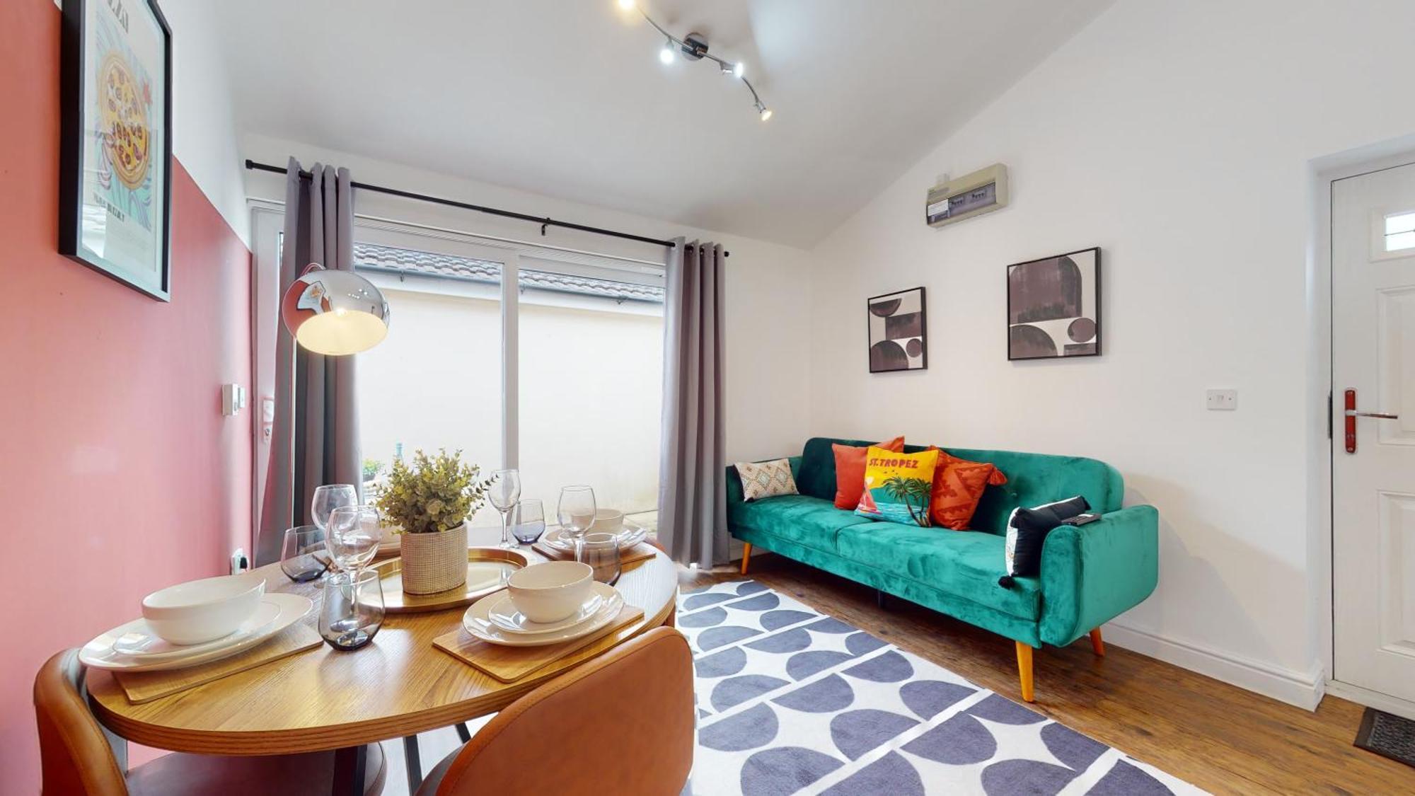 Cosy Cardiff Apartment And Patio Экстерьер фото