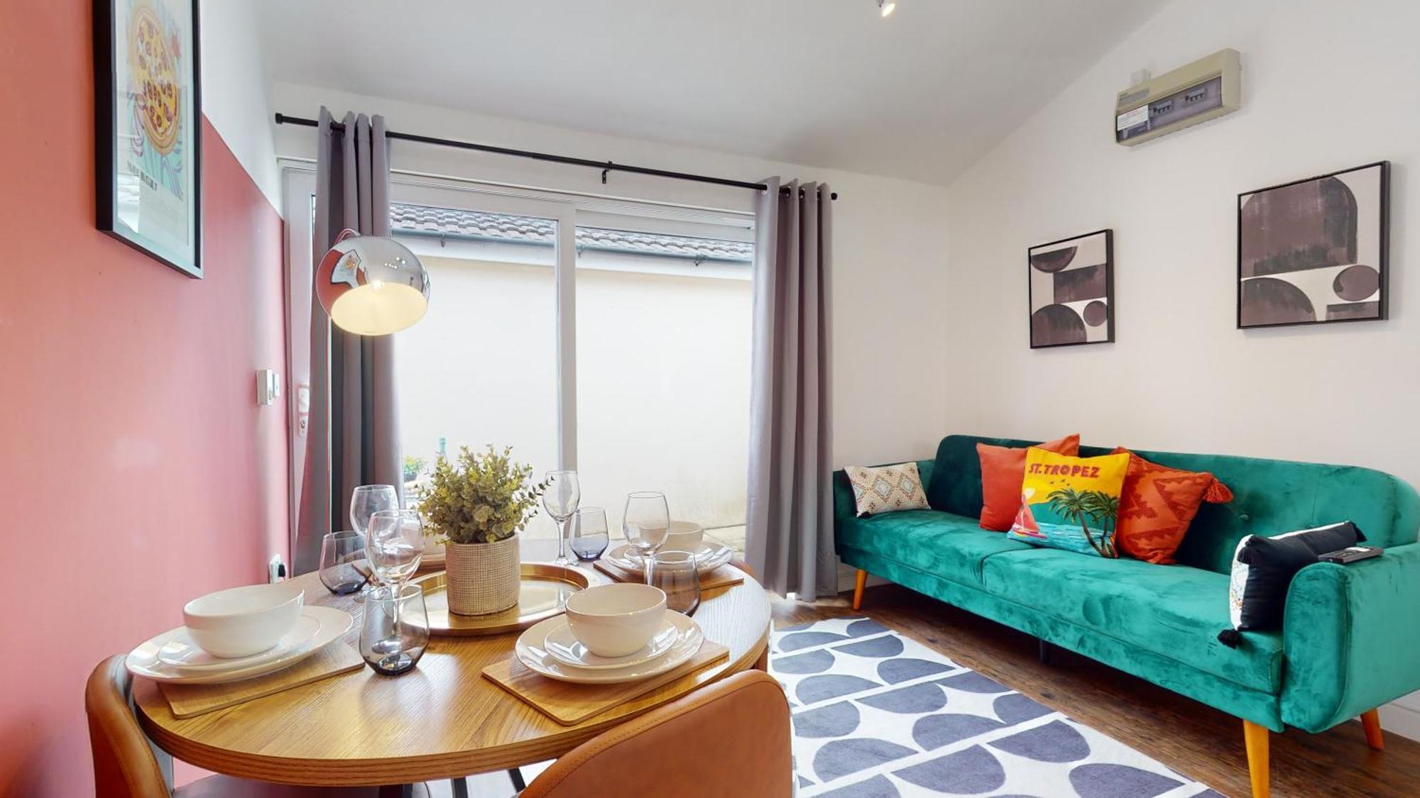 Cosy Cardiff Apartment And Patio Экстерьер фото